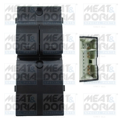 Switch, window regulator